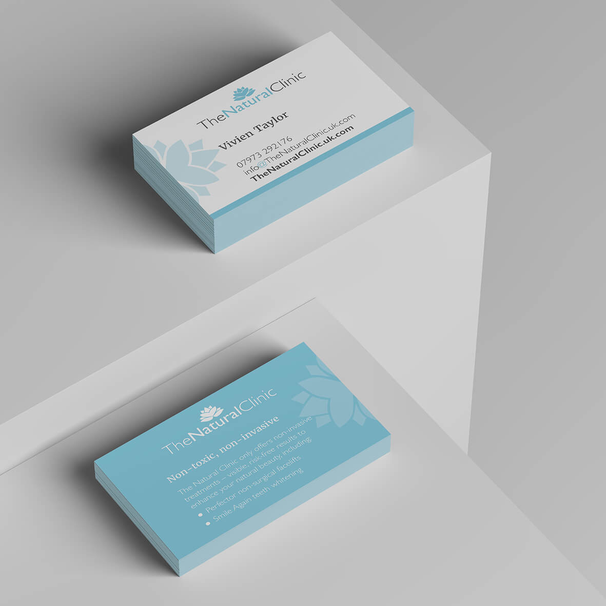 The Natural Clinic Business Cards