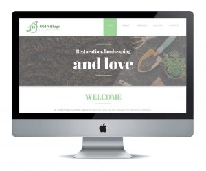 Garden Services website