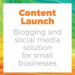 Blogging and social media solution for small businesses